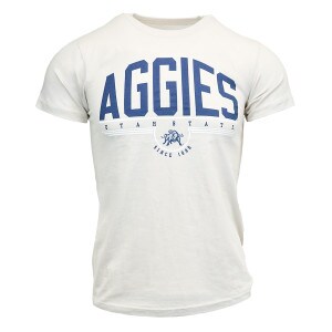 Aggies Utah State Bull 1888 Stone Heather T-Shirt